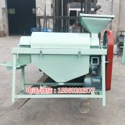 水稻脫芒機，黑龍江水稻打毛機、家用水稻去芒機，水稻脫芒機裝車